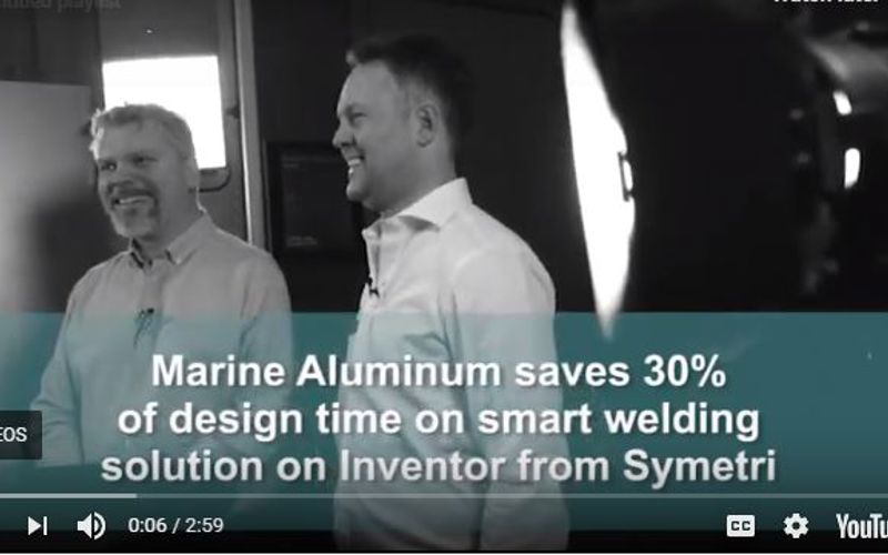 Marine Aluminium saves 30% in design time of smart welding solutions