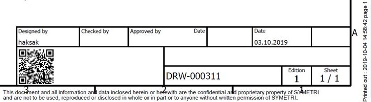 Sovelia PLM release 19.3. QR Code stamping