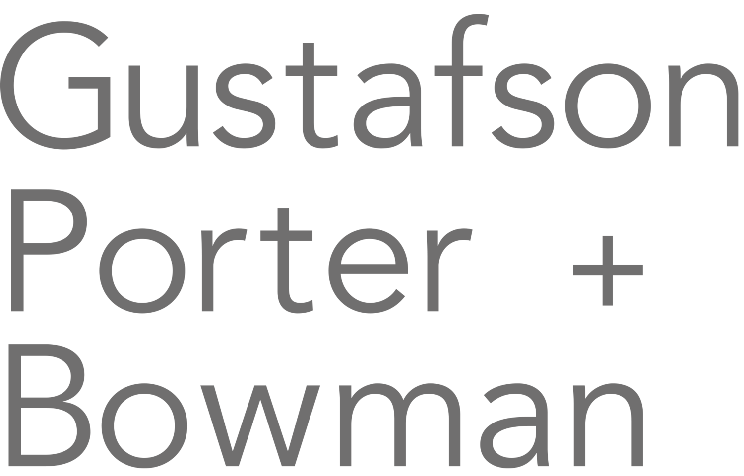 Gustafson Porter + Bowman 