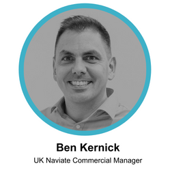 Ben Kernick, UK Naviate Commercial Manager