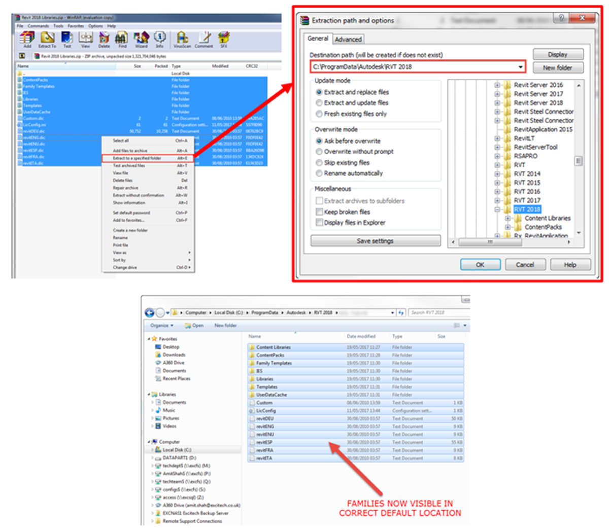 Missing Revit Content Libraries Symetri.co.uk